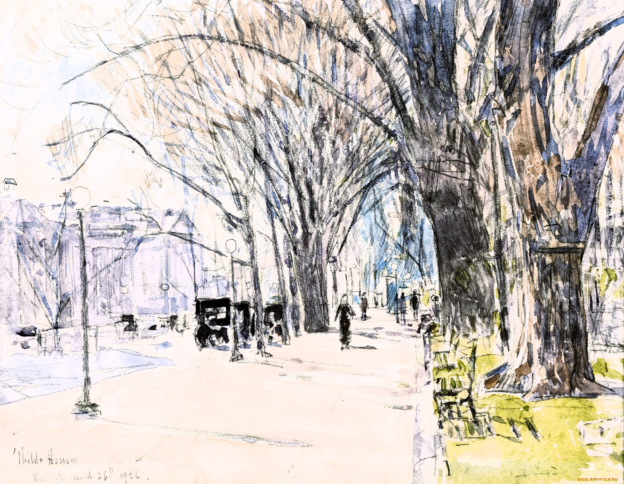 , frederick childe hassam, , , , , 